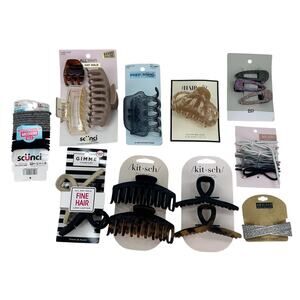 Scunci Kit-Sch HAIRedit BP Gimme DCN Jaw/Claw Clips and Other Assorted Shapes